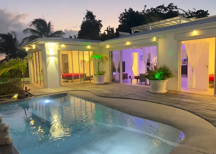 Villa Amaryllis Luxueuse,Piscine,Vue Mer,Plage