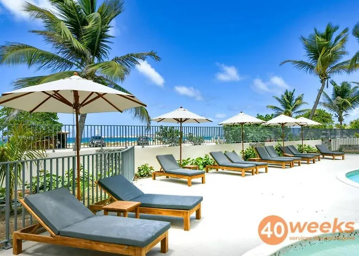 Eden Bleu, Direct Access To Orient Bay Beach, Swimming Pool