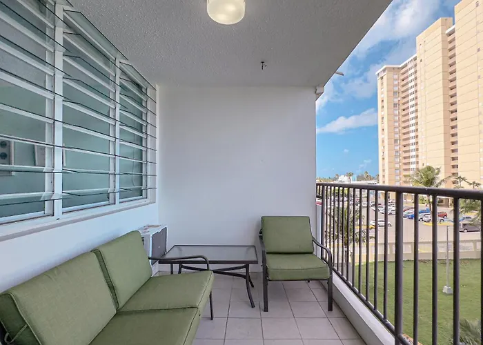 Moana\'S Beach Apartment In Luquillo Pr Beach View