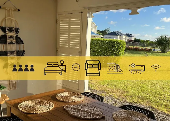 Le Baileys - Spacieux Appartement En Rez-De-Jardin Vue Lagon