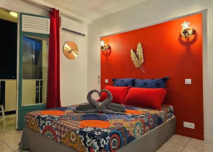 Sweet Crepuscule - Studio Avec Vue Mer Imprenable & Piscine