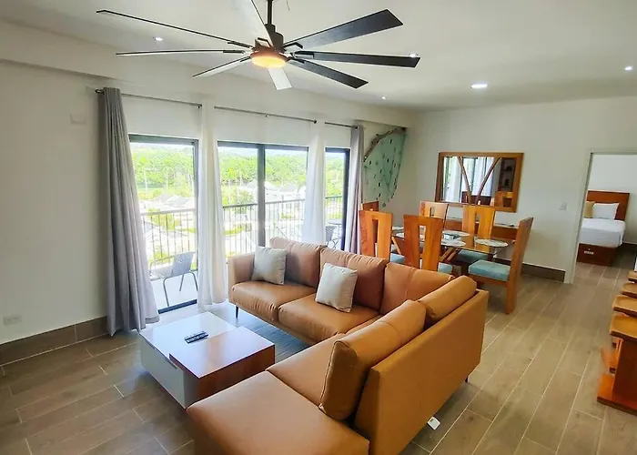 Spacious Overlooking Green One