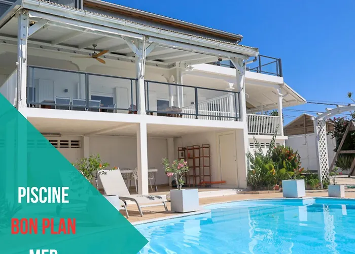Villa Constellation Vue Mer Piscine Et Plage A Pied