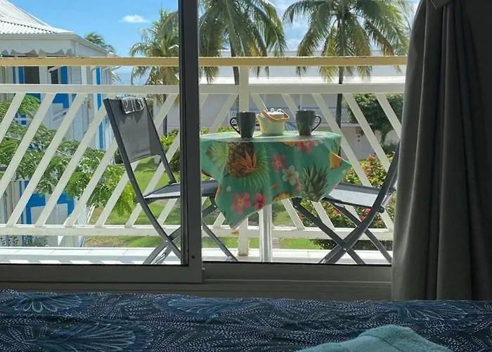 Studio Bord De Mer Avec Piscine - Le Manganao, Saint-Francois