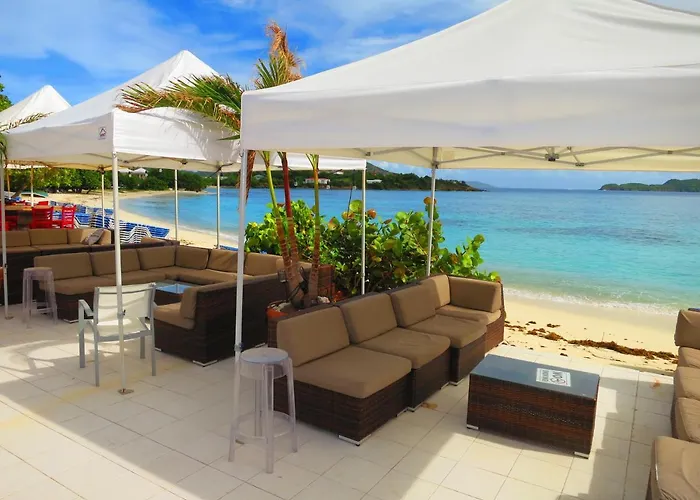 Luxury Beachfront Duplex Villa On Sapphire Beach V