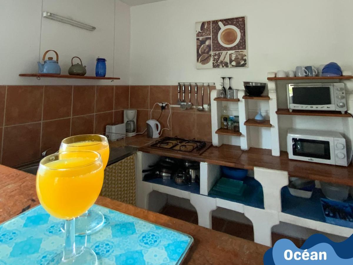 Ti Bwa Carbet Cosy Semi-exterieur Avec Toit Terrasse Casa de férias Sainte-Anne (Grande-Terre)
