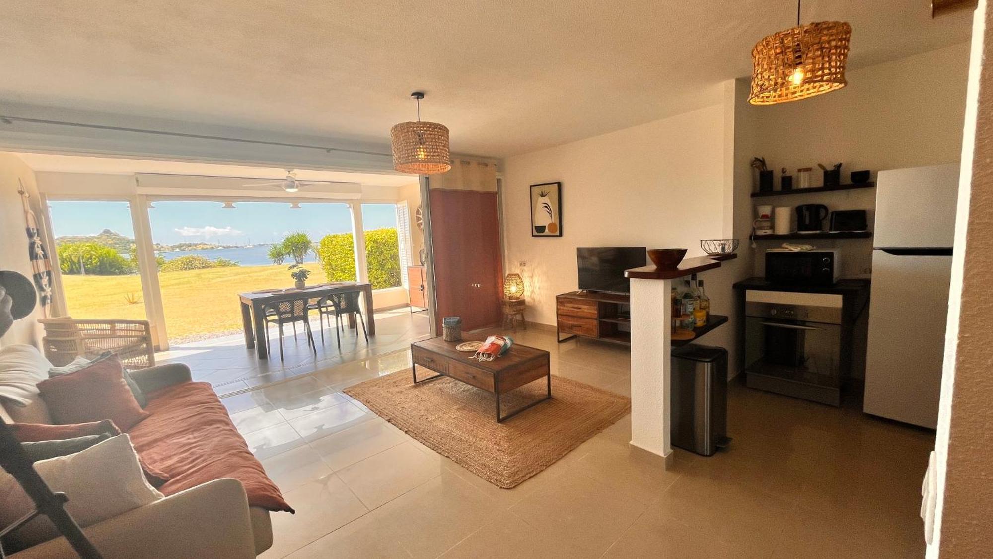 Le Baileys - Spacieux En Rez-de-jardin Vue Lagon Apartment *