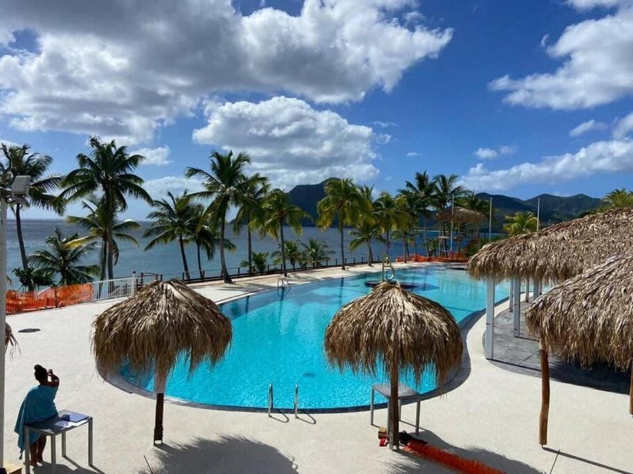 Vue Et Rocher Du Diamant Antilles Apartment