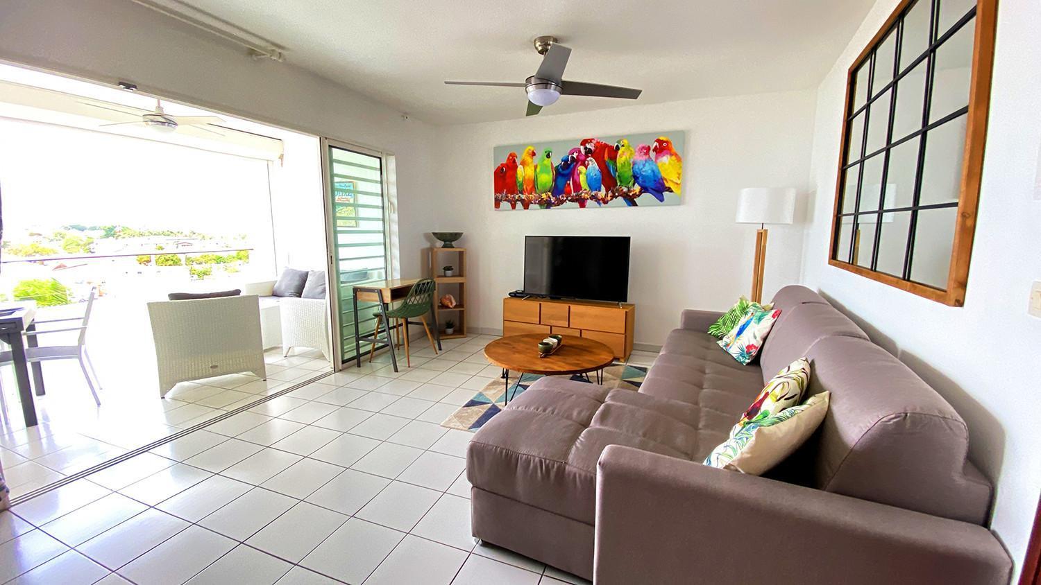 Atlantis, Magnifique T2, Vue Mer, Proche Plage, Anse Mitan Apartment Les Trois-Ilets