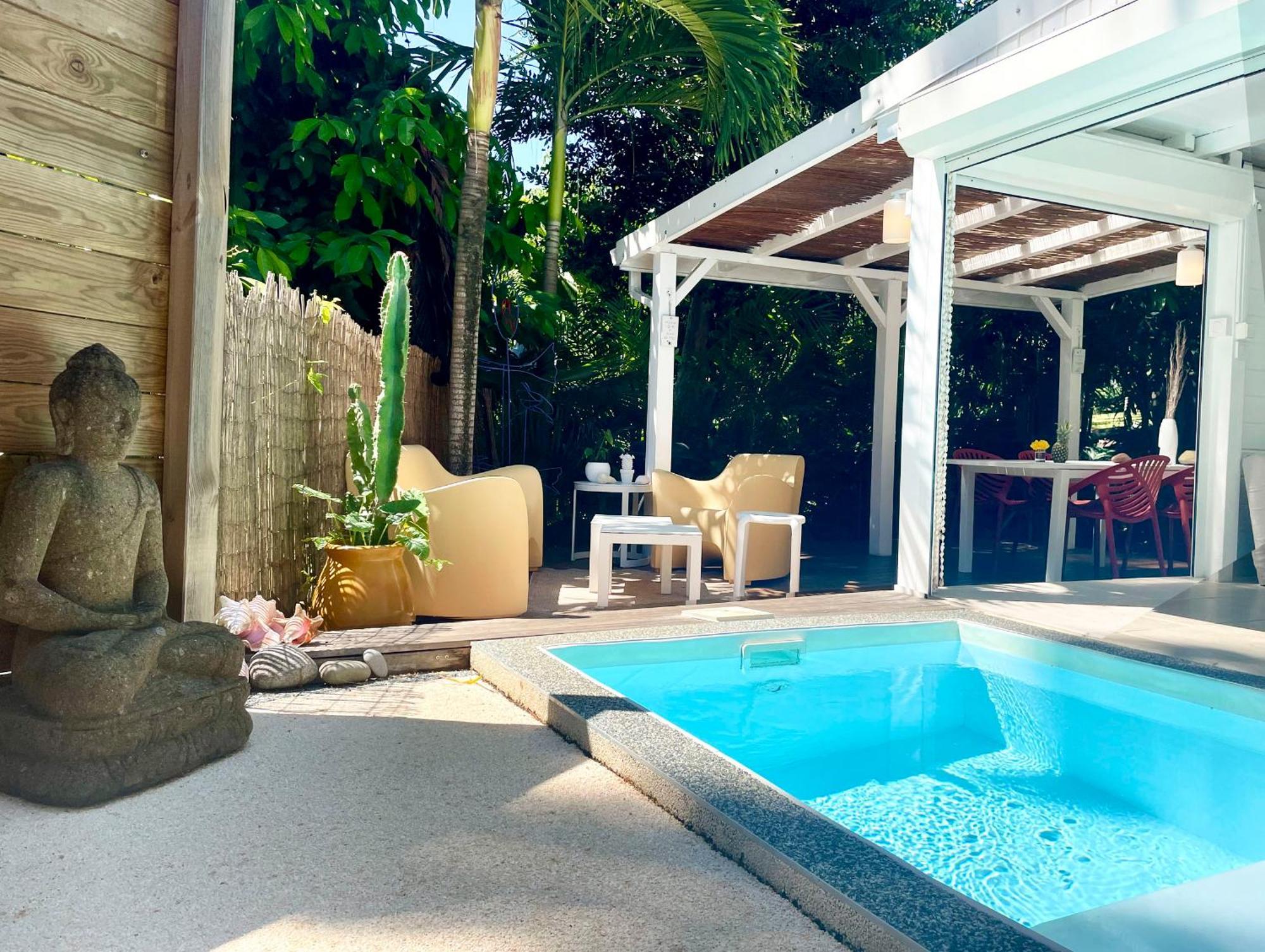 Holiday home 17 Les Palmes - Maison De Charme - Piscine Privee Et Acces Sainte-Anne (Grande-Terre)