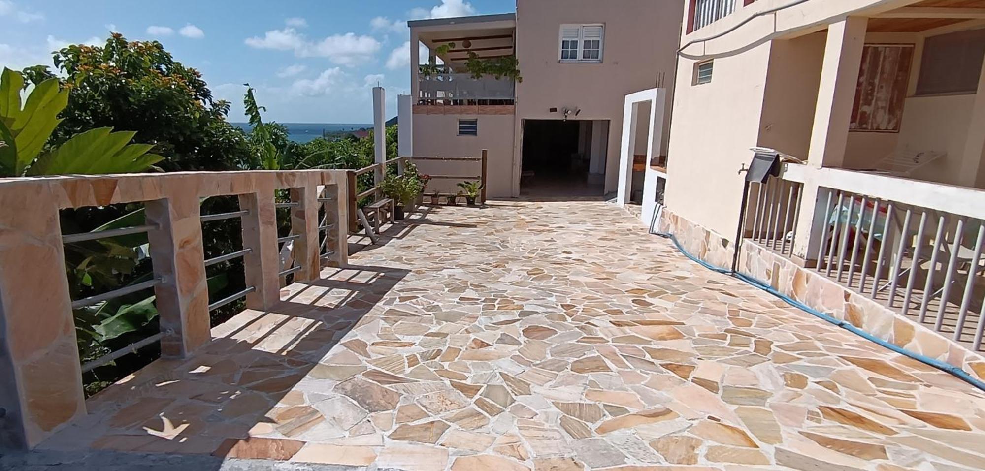 Apartment F2 Familial - Vue Imprenable Sur La Baie Du Marin Le Marin