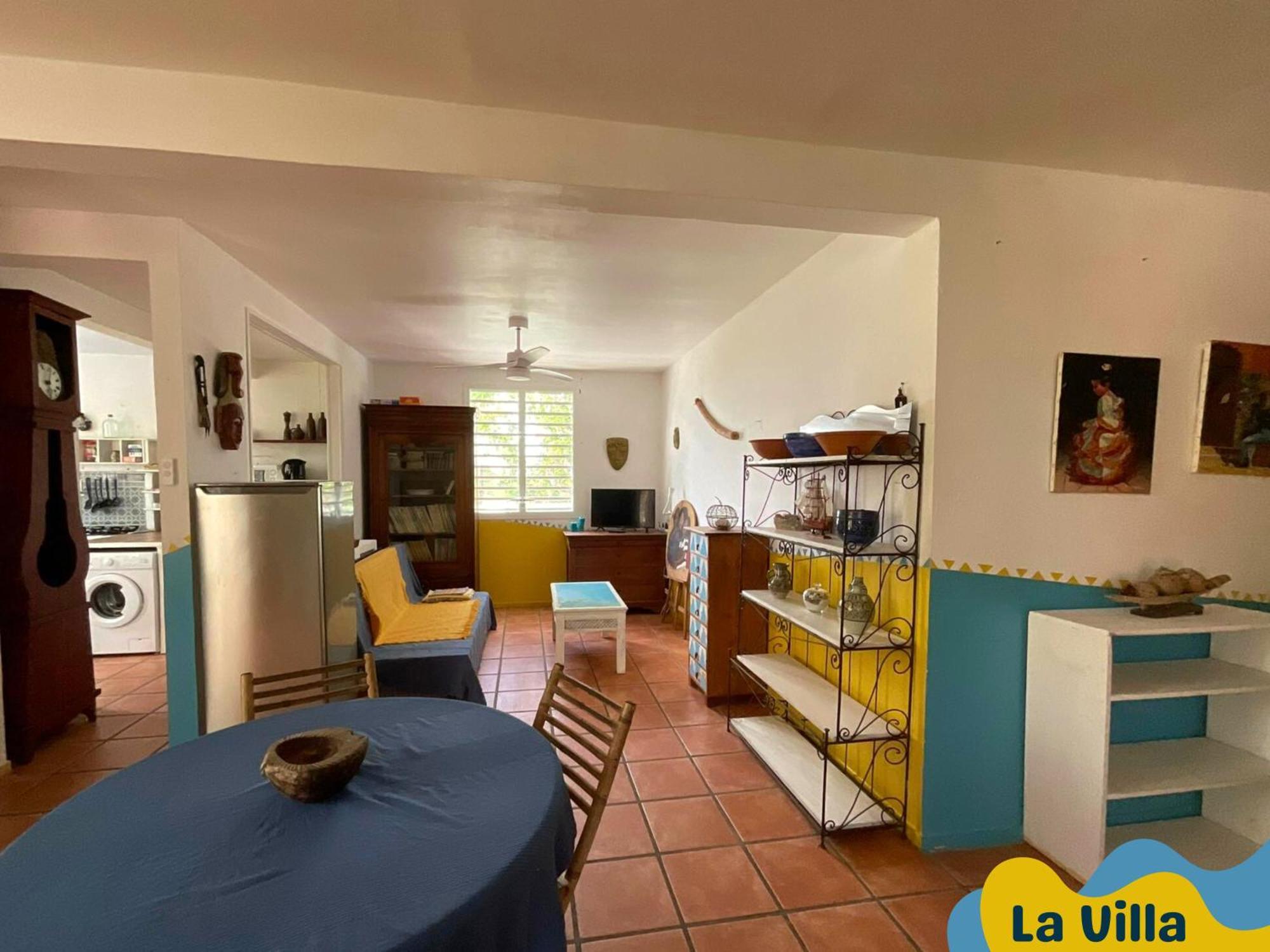 Ti Bwa Carbet Cosy Semi-exterieur Avec Toit Terrasse Casa de férias