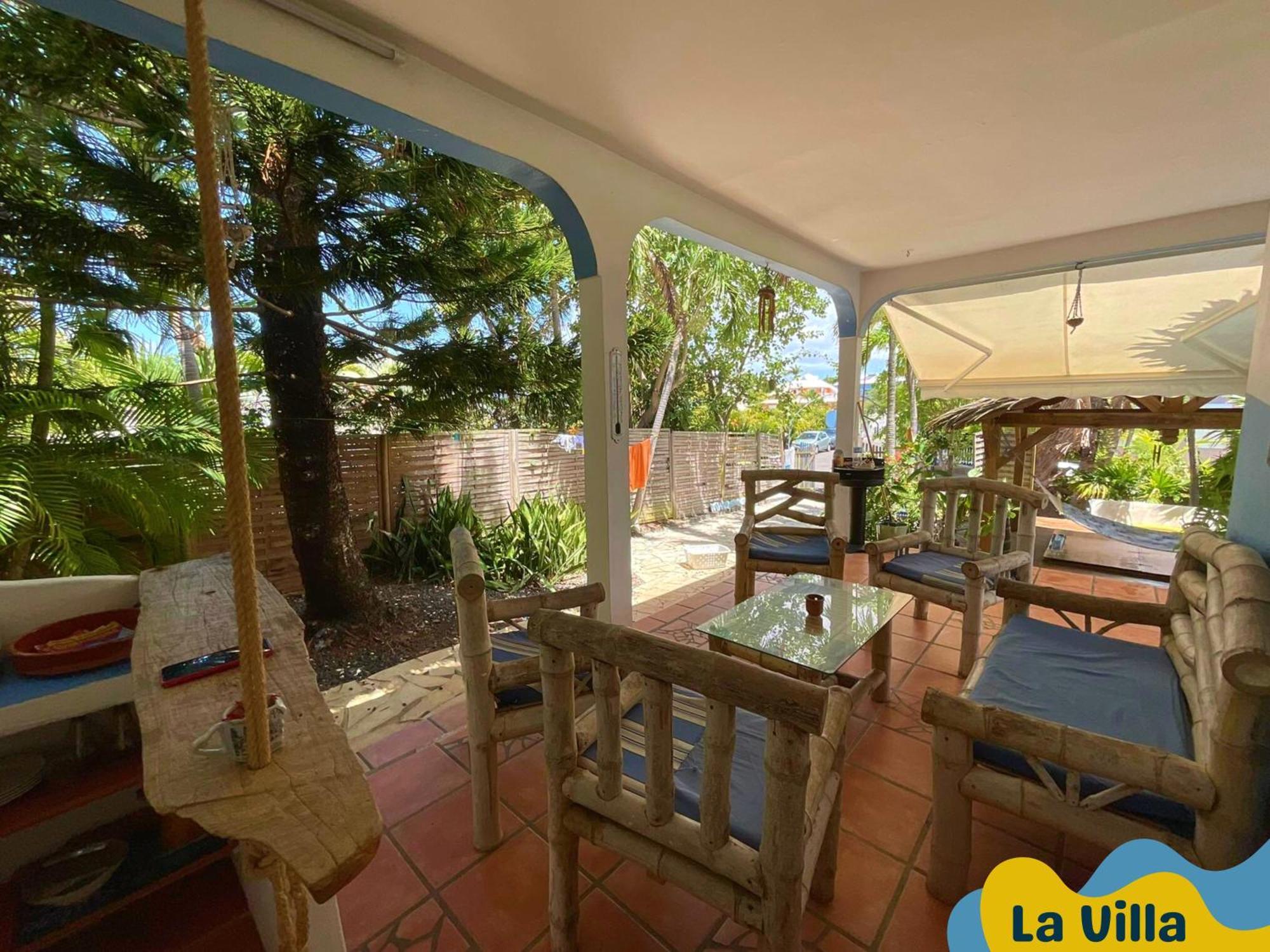 Ti Bwa Carbet Cosy Semi-exterieur Avec Toit Terrasse * Sainte-Anne (Grande-Terre)