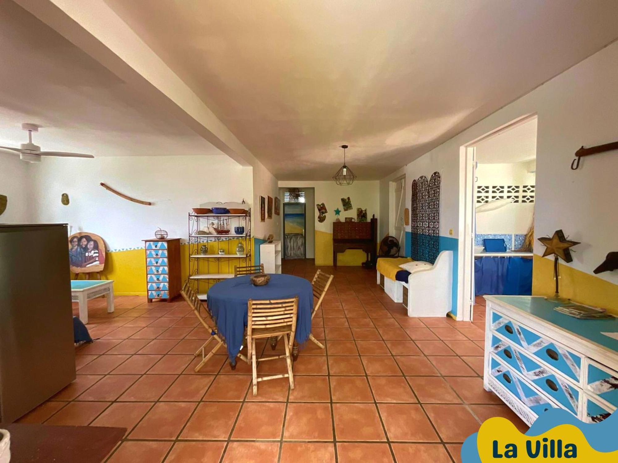 Ti Bwa Carbet Cosy Semi-exterieur Avec Toit Terrasse *