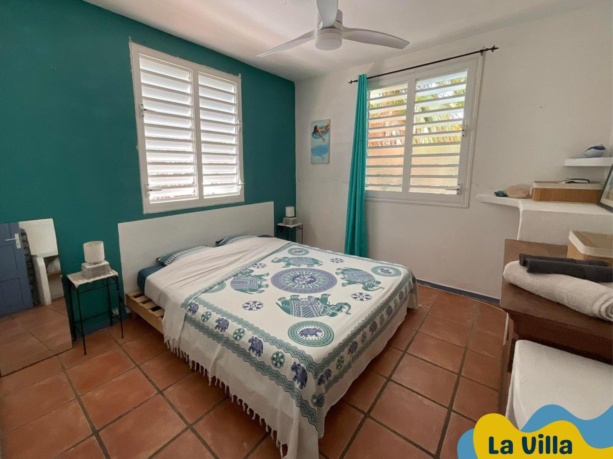 Ti Bwa Carbet Cosy Semi-exterieur Avec Toit Terrasse Casa de férias Sainte-Anne (Grande-Terre)