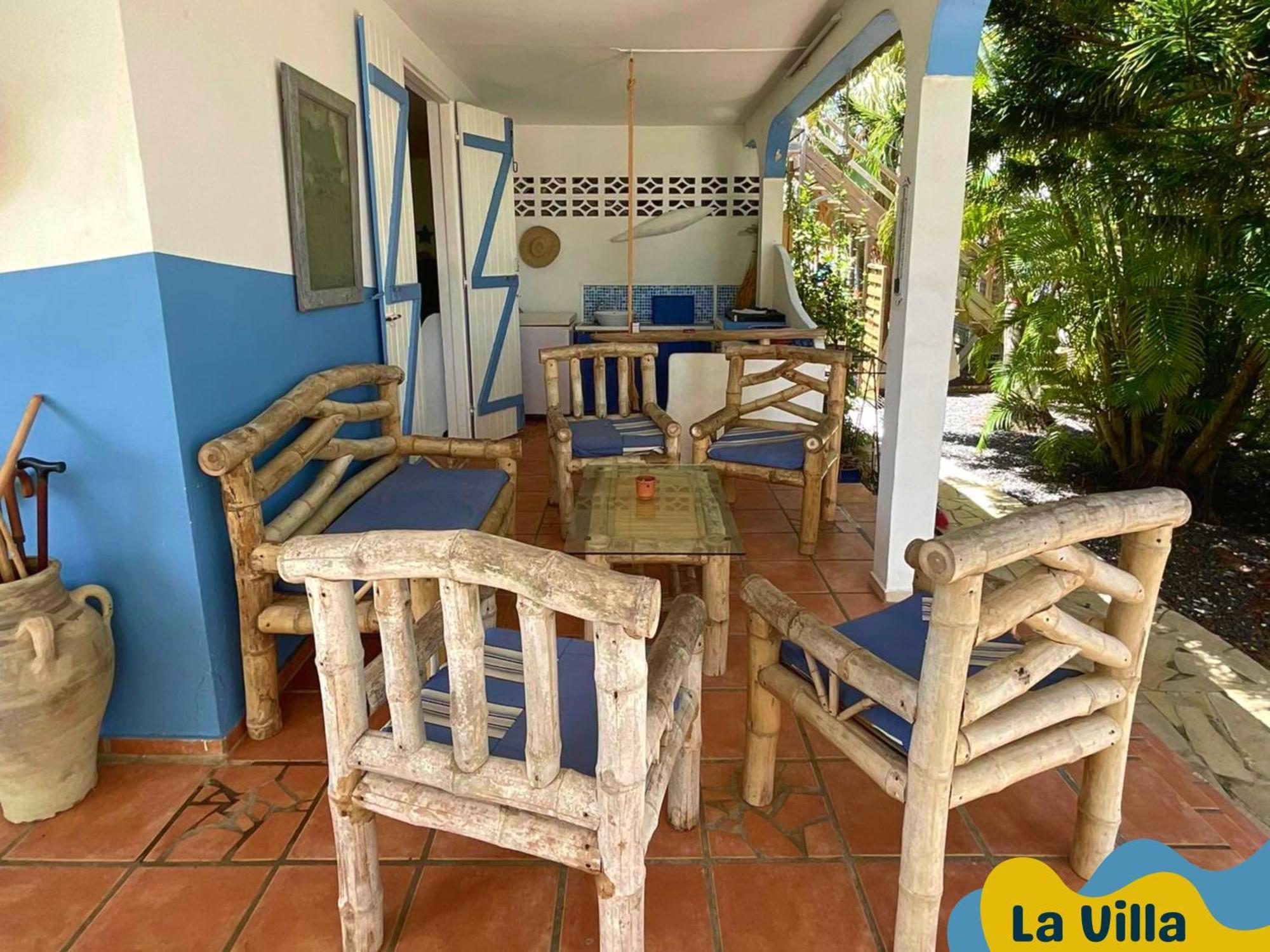 Ti Bwa Carbet Cosy Semi-exterieur Avec Toit Terrasse Casa de férias Sainte-Anne (Grande-Terre)
