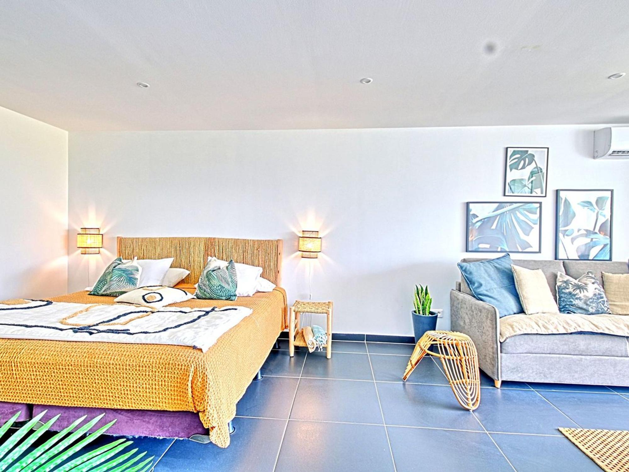 Avec Terrasse, Clim Et Piscine A Saint-martin - Fr-1-734-55 *