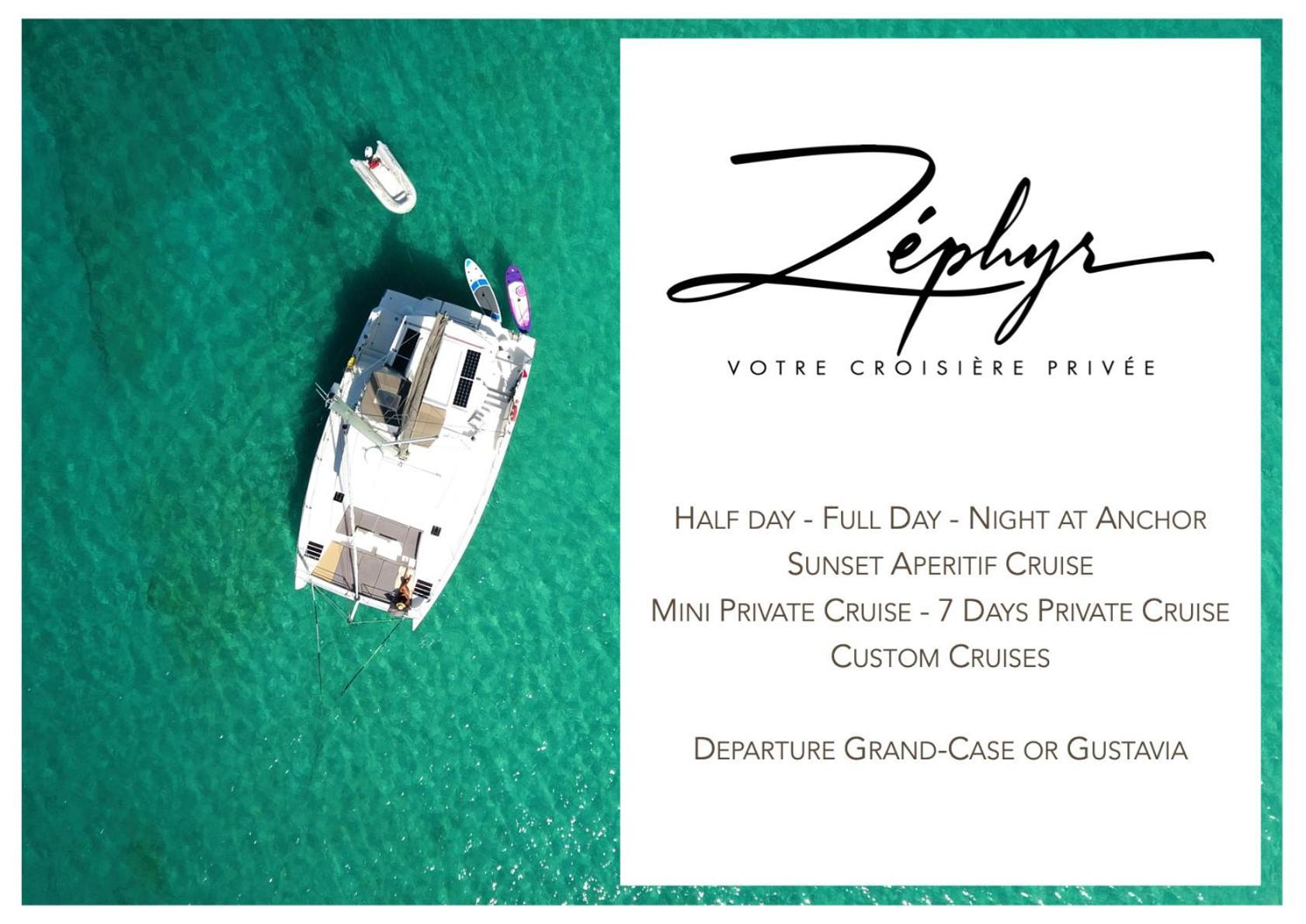 Catamaran Zephyr Nuit Au Mouillage Diner, Nuit Et Petit-dejeuner Inclus Grand Case