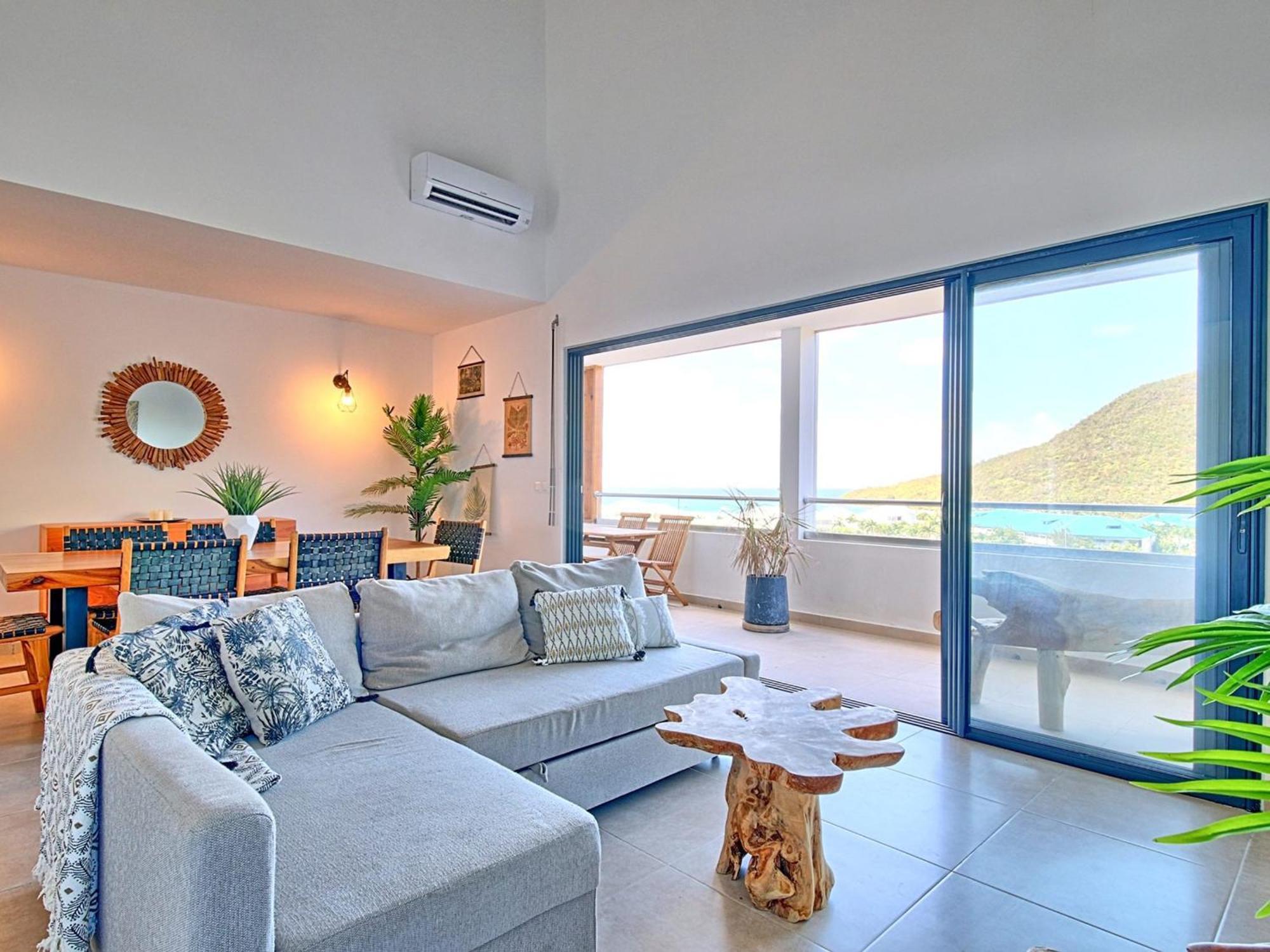 Maison 2 Ch Avec Terrasses, Parking Et Wi-fi A Anse Marcel - Fr-1-734-6 Holiday home