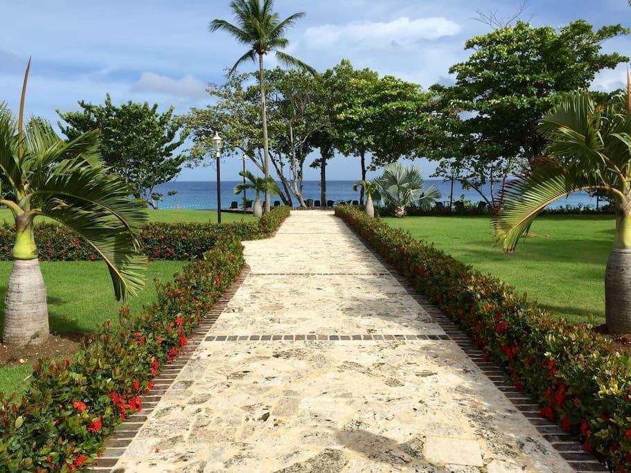 Ocean Front Two Bedroom Penthouse Apartment Sosua