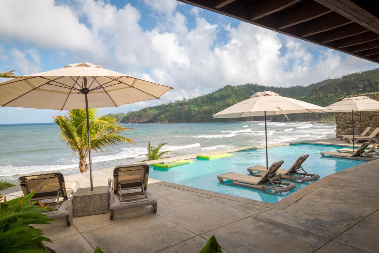 Pagua Bay House - Oceanfront Cabana's Marigot