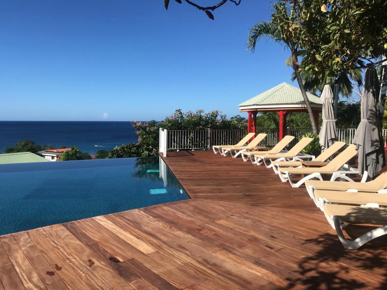 Hotel Le Rayon Vert - Hotel & Restaurant Vue Sur Mer Deshaies