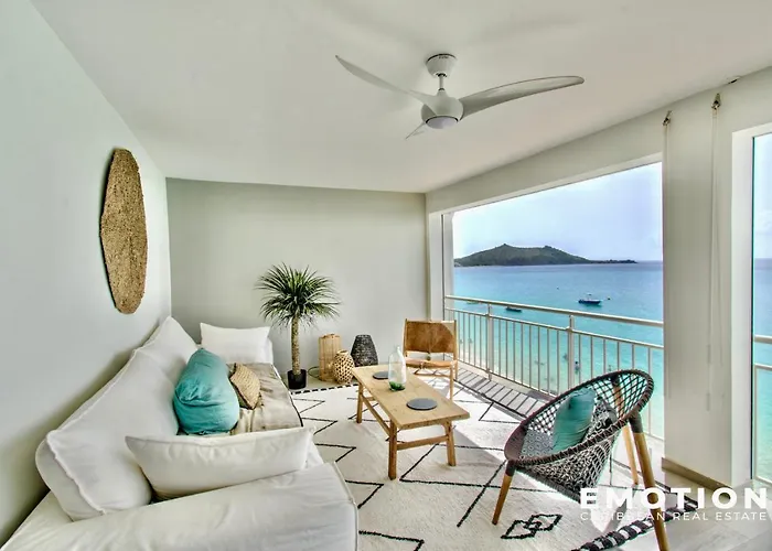 Appartement 2 Chambres Sur La Belle Plage De Grand Case