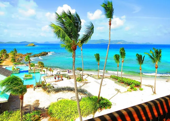 Luxury Beachfront Duplex Villa On Sapphire Beach IV