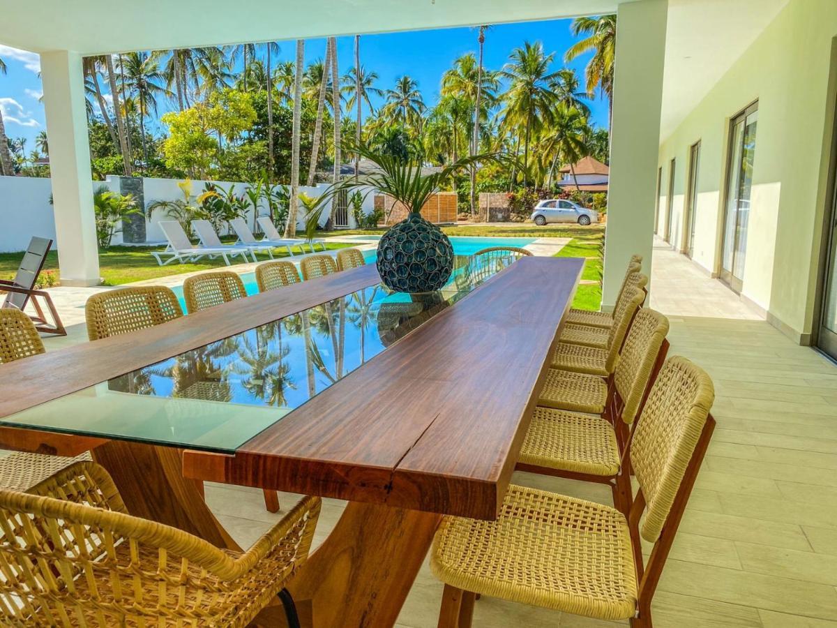 Calma, Luxury For Big Groups At The With Large Pool * Las Terrenas