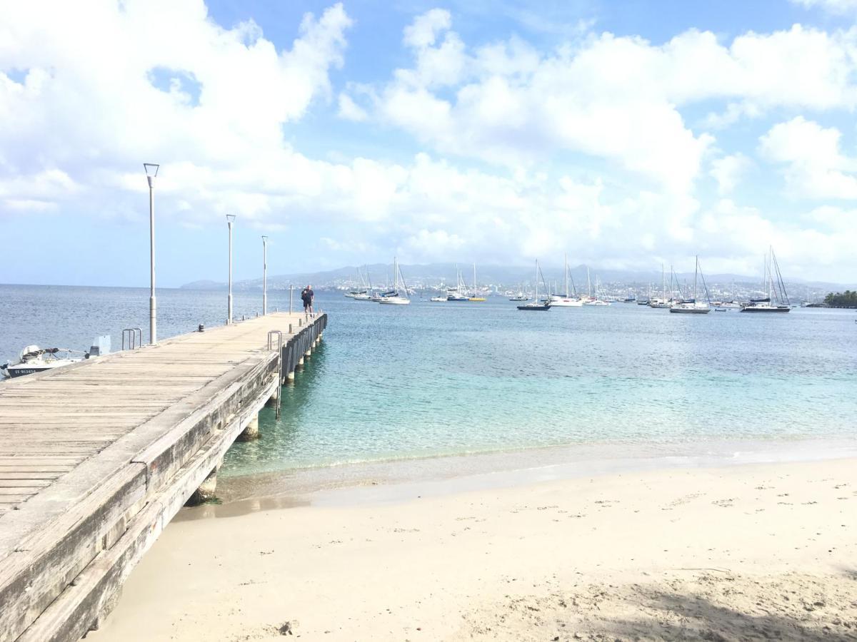 Guest house Appart Bleu Caraibe Bord De Mer Breakfast Promo Sur Wwwvacancesenmartiniquecom Les Trois-Ilets