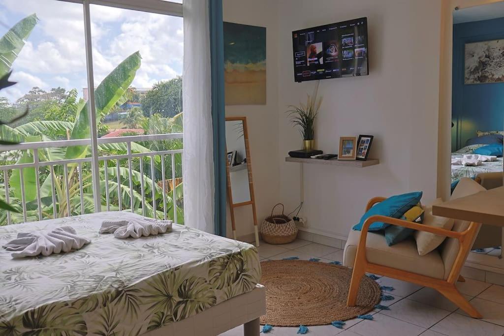 Apartment * Le Dauphin * Vue Mer, Clim Et Parking Le Marin