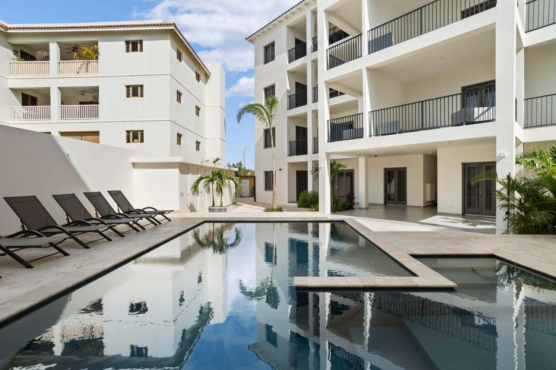 Apartment Bonaire 17 With Communal Pool And Diving Facilities