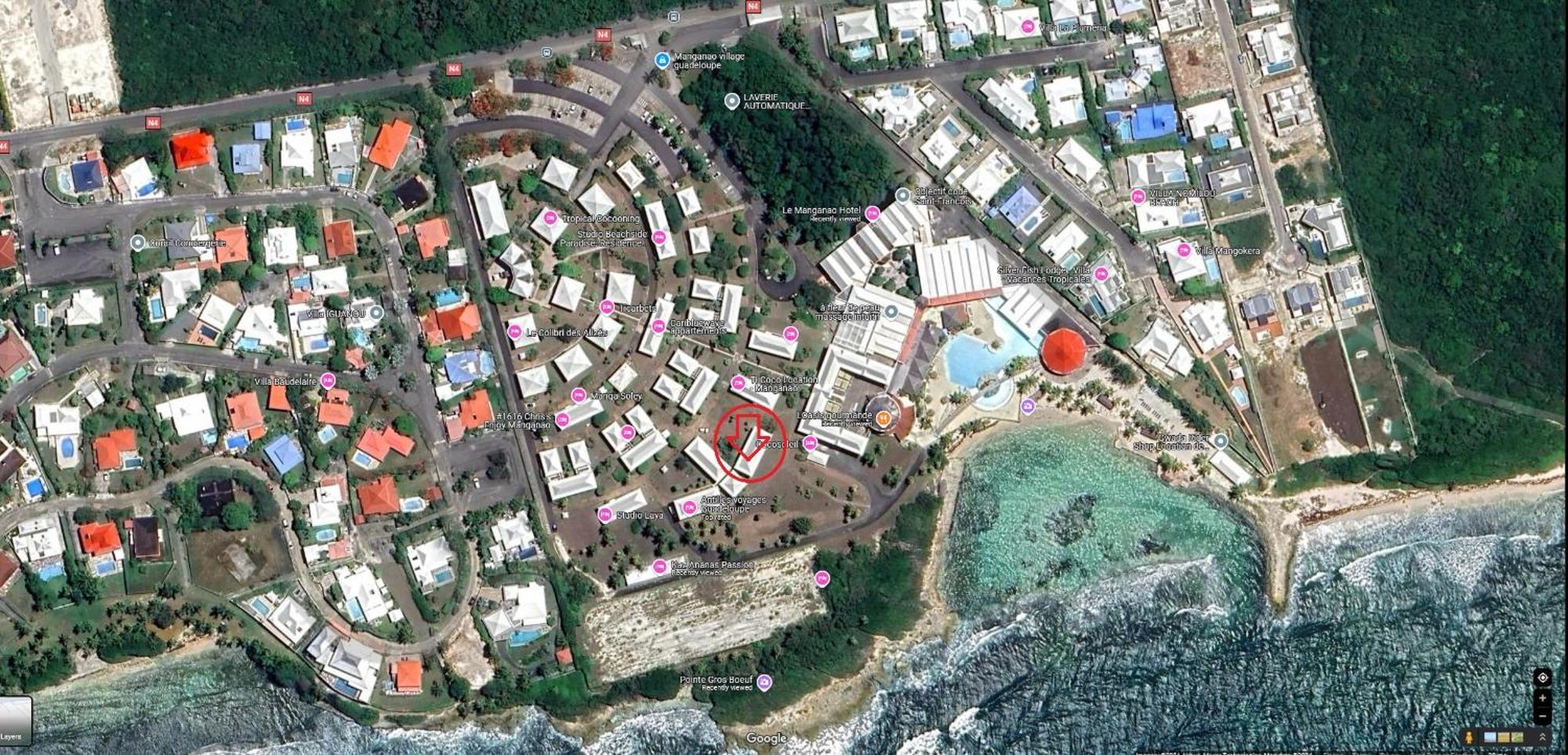 Manganao Vue * Saint-Francois (Grande-Terre)