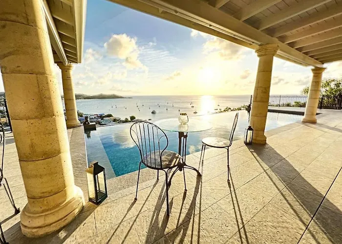 Frangipani Room In Shared Villa Diamant, Swimming Pool, Sea View