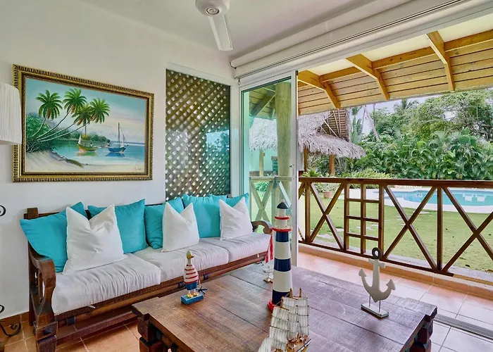New! Serene Beach Haven In Las Terrenas