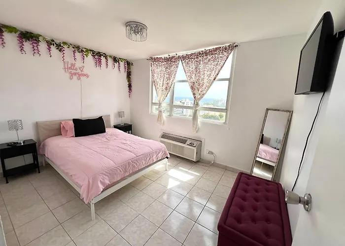 High Rise Ocean View 1Br W/Garage Parking