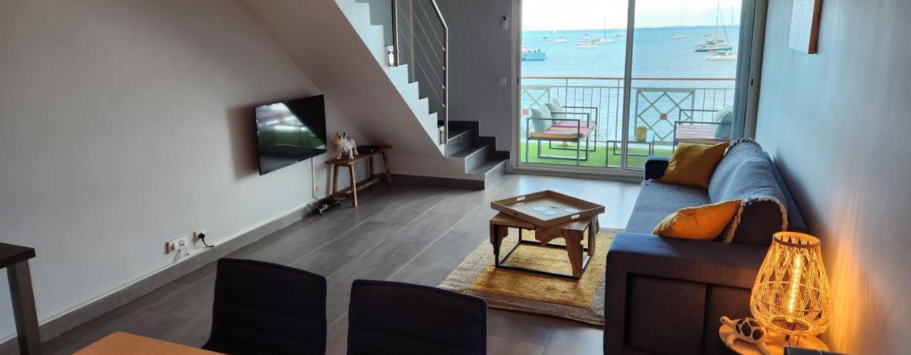 Beau Duplex Vue Avec Piscine Et Acces Apartamento Marigot (Saint Martin)