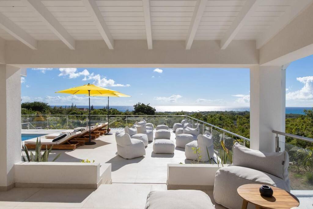 Luxurious Solis Breathtaking 7-br Oceanview Retreat In Prestigious Gated Community Les Terres Basses