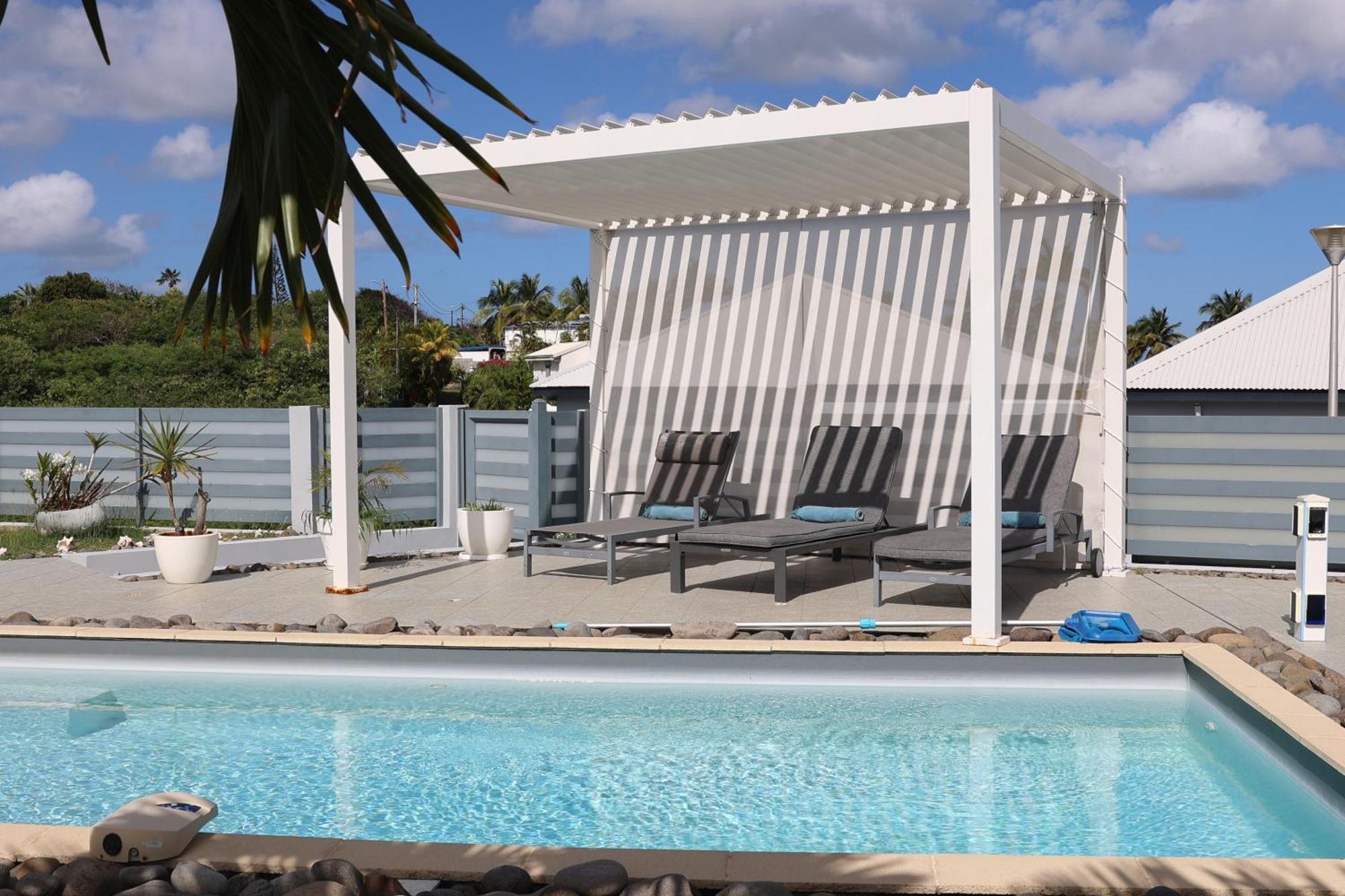 Aux Orchidees - 3 Piscine Vue - Salon Climatisee Pousada