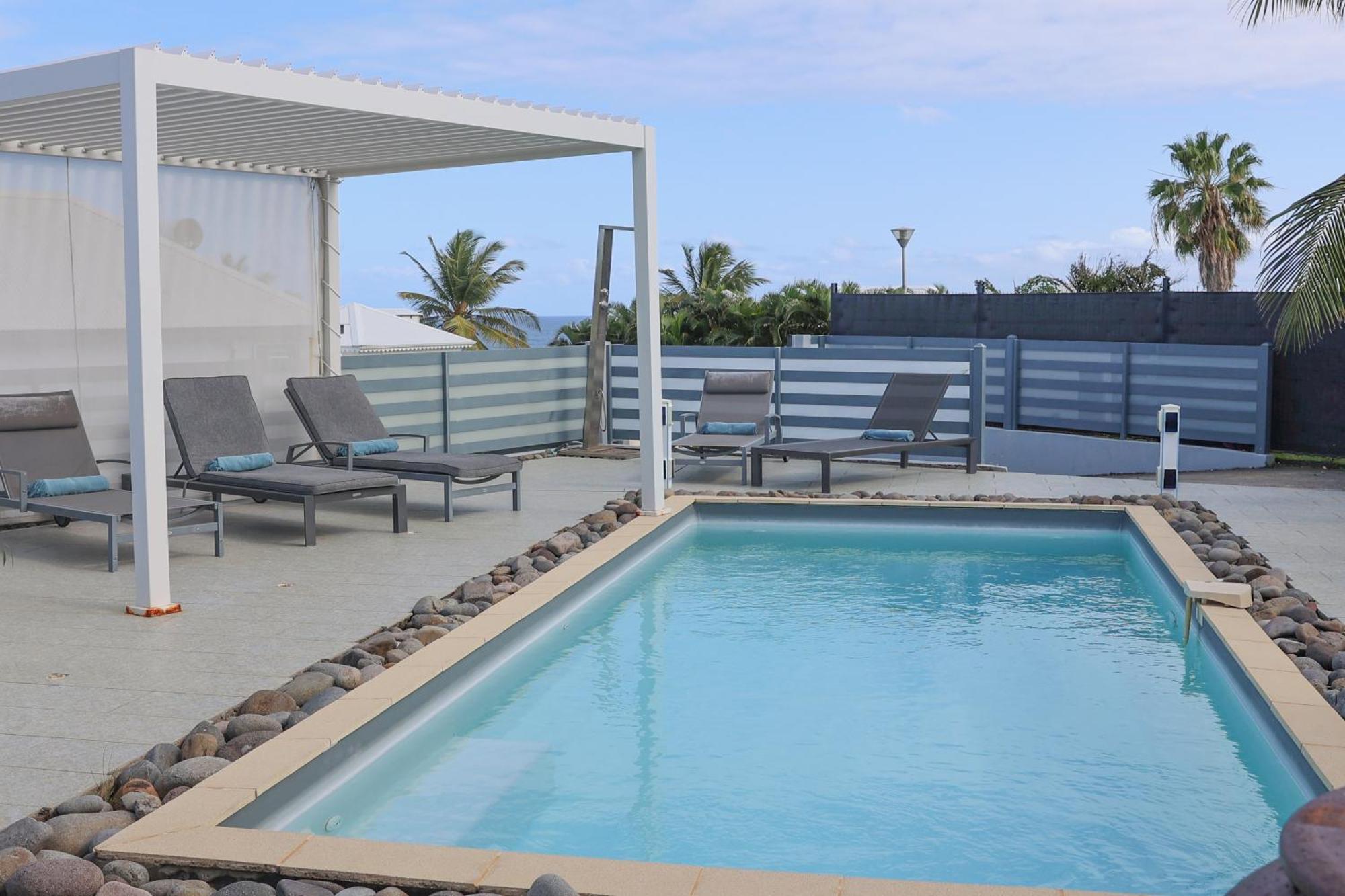 Aux Orchidees - 3 Piscine Vue - Salon Climatisee Pousada