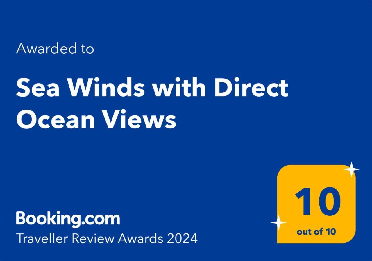 Sea Winds With Direct Ocean Views