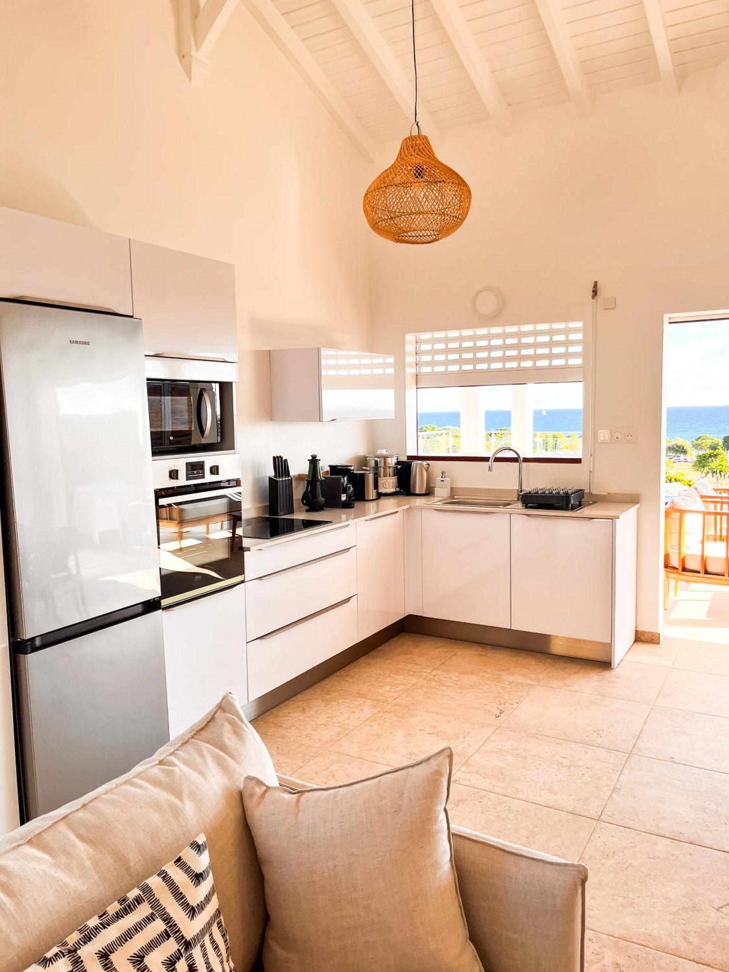 Les Raisins Clairs - Standing 4 Etoiles , Vue Sur Panoramique & Piscine A Debordement Villa Saint-Francois (Grande-Terre)