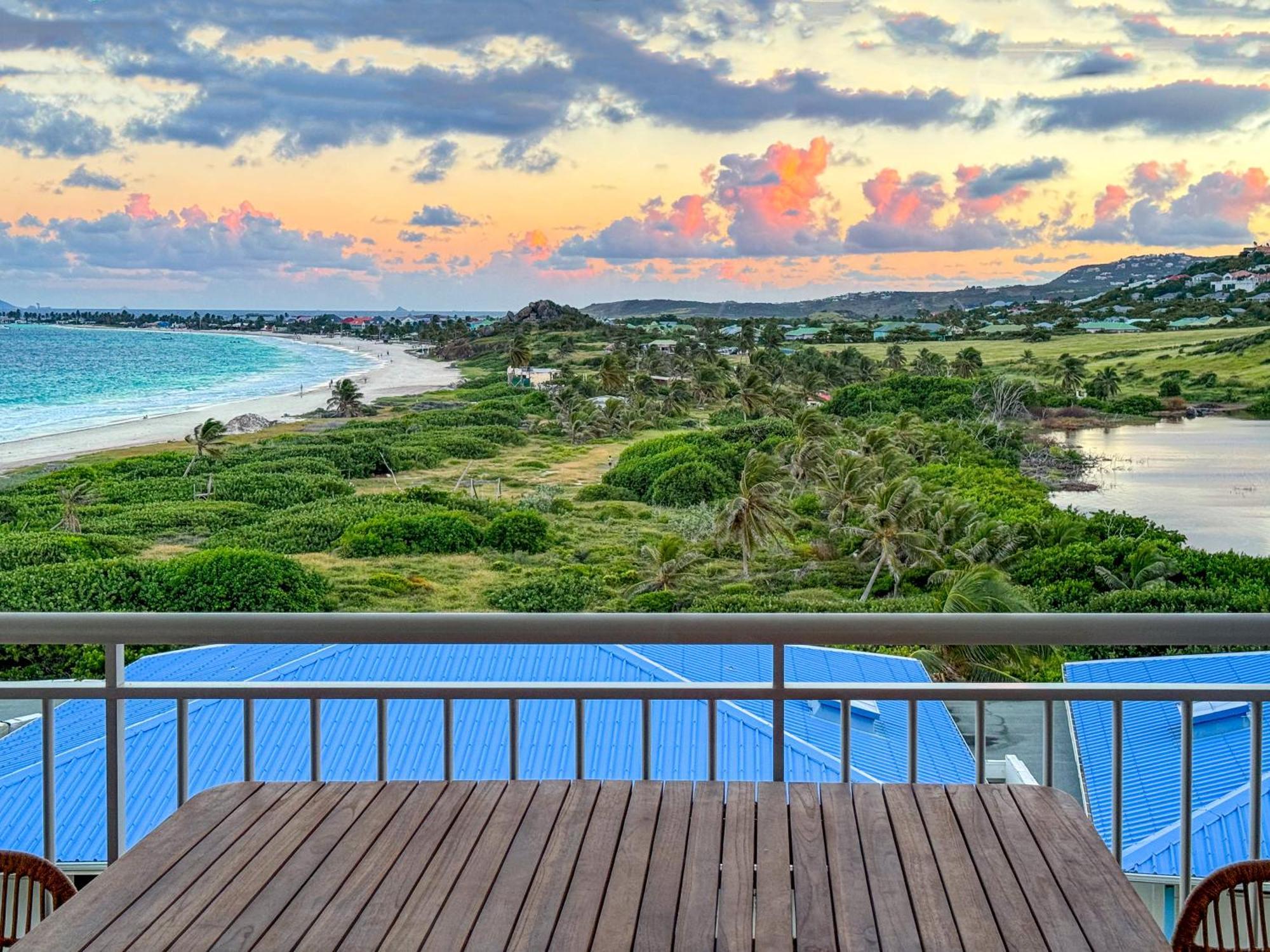 Apartment Floor Unit 520 Ft2 - 48 M2 With Stunning Dominant View On Ocean, St Barth, Orient Bay *