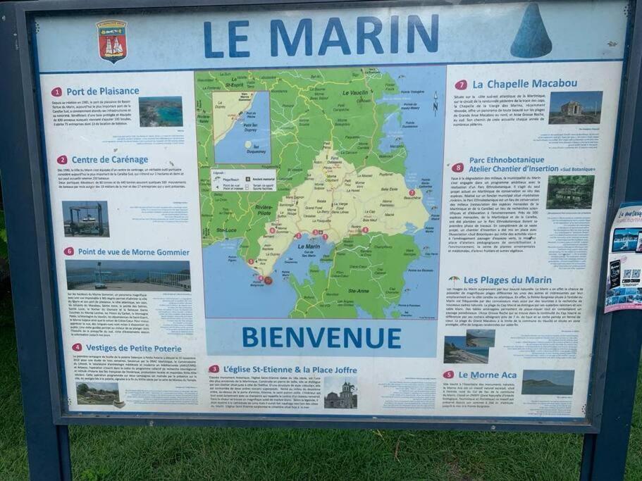 Ti Plezi 26m A 2 Pas Marina Du Marin Climatise Parking Apartment *