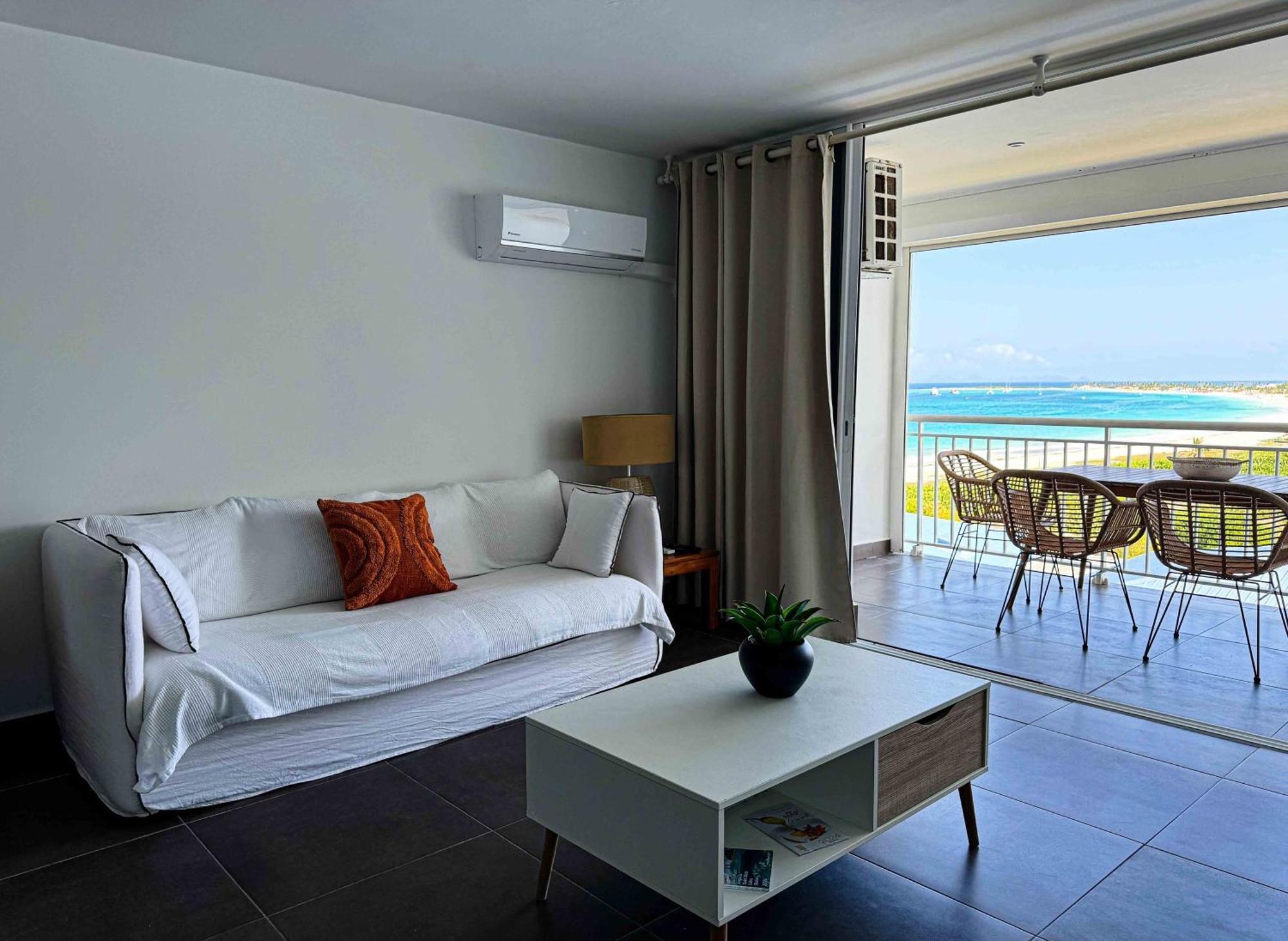 Apartment Floor Unit 520 Ft2 - 48 M2 With Stunning Dominant View On Ocean, St Barth, Orient Bay