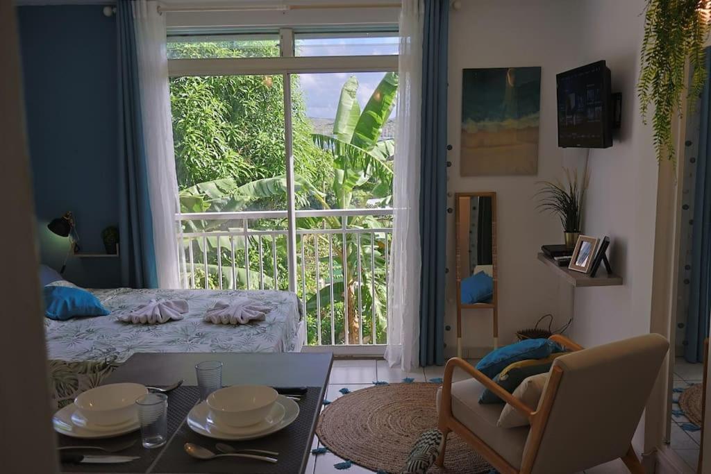 * Le Dauphin * Vue Mer, Clim Et Parking Apartamento Le Marin