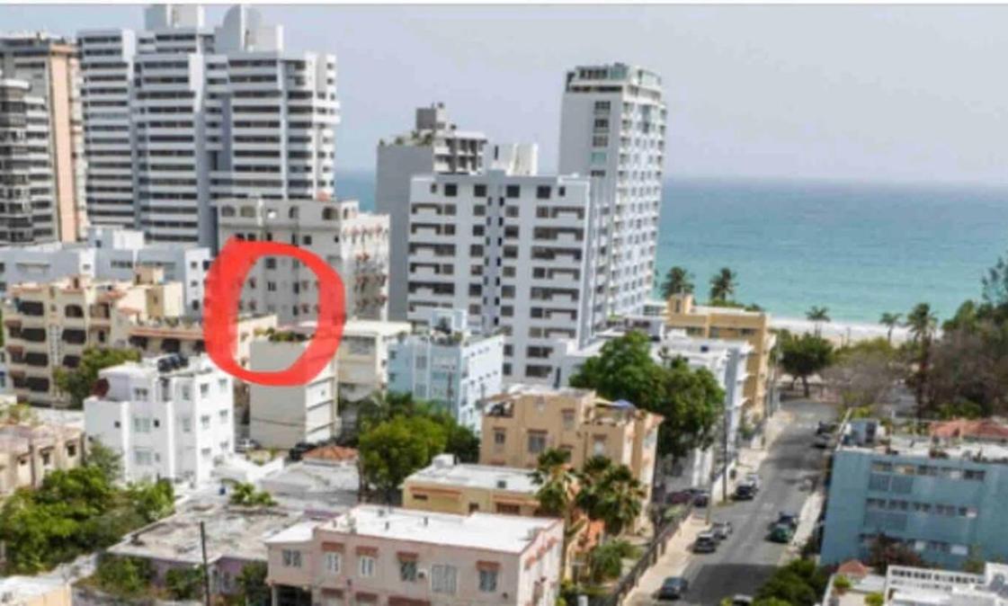 Fresh Tropical Colonial Style Walk-up- Rooftop Terrace- View San Juan