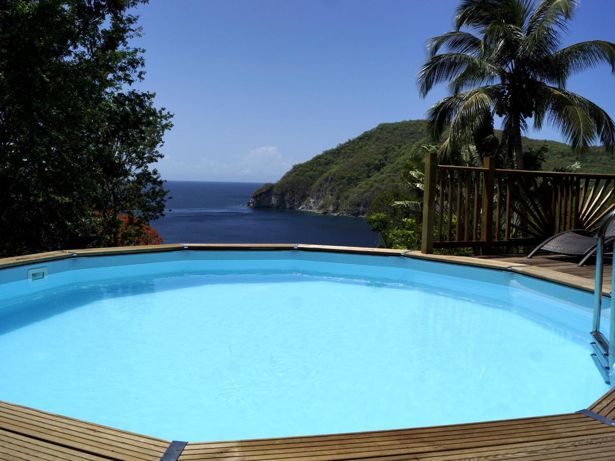 Villa Palma Avec Vue Et Piscine Privee Location Domaine De La Pointe Batterie A