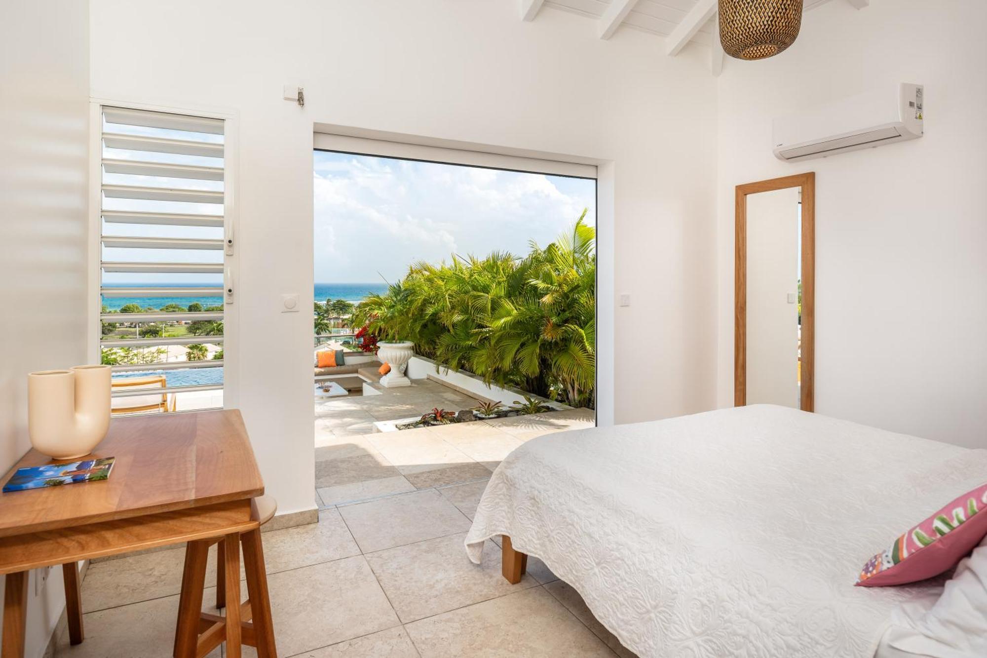Villa Les Raisins Clairs - Standing 4 Etoiles , Vue Sur Panoramique & Piscine A Debordement Saint-Francois (Grande-Terre)