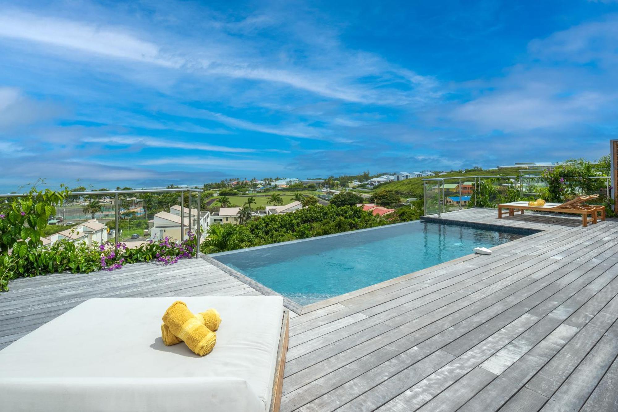 Les Raisins Clairs - Standing 4 Etoiles , Vue Sur Panoramique & Piscine A Debordement Villa *